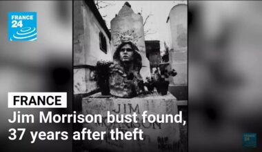 Jim Morrison bust found in France, 37 years after theft • FRANCE 24 English