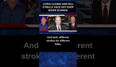 Chris Cuomo and Bill O'Reilly Face Off Over Media Biden Scandal #shorts #news