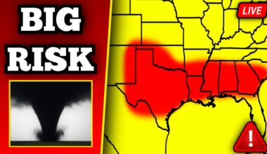 🔴 BREAKING Tornado Warning In Texas - Tornadoes Possible - With Live Storm Chasers