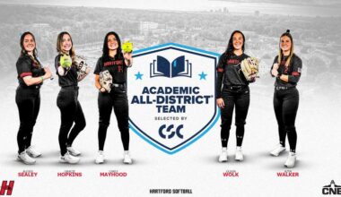Five Hawks Named to College Sports Communicators Softball All-District Team