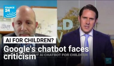 Fairplay Director warns of AI chatbot dangers for children • FRANCE 24 English