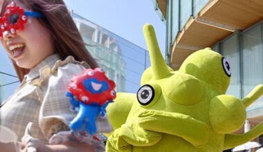 Mascots from around the world a huge hit at Osaka Expo