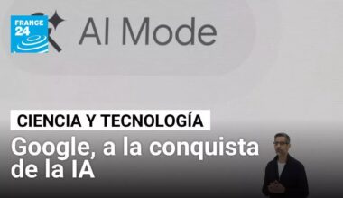 Google se niega a quedarse atrás en la carrera por la inteligencia artificial • FRANCE 24