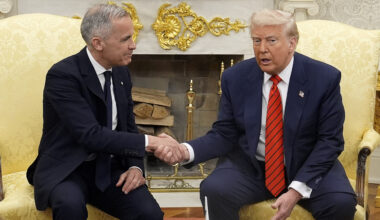 Trump and Carney
