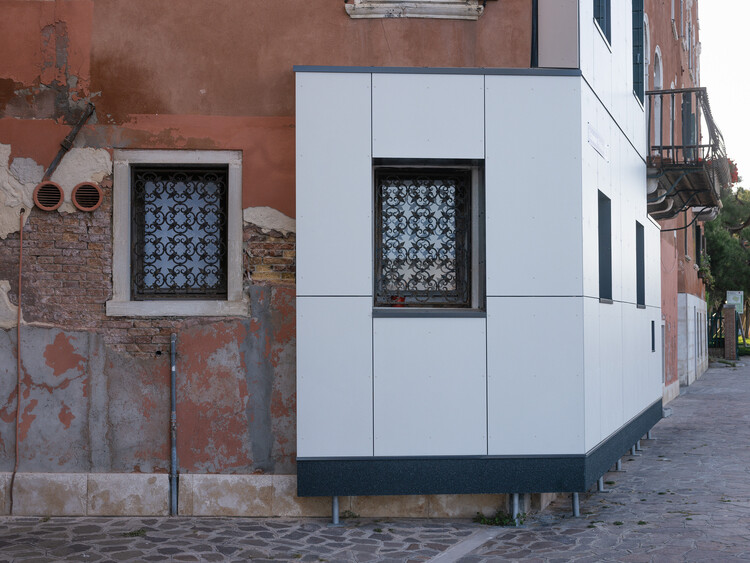 Pavilion of Estonia Let Me Warm You Biennale Architettura 2025 / Keiti Lige + Elina Liiva + Helena Männa - Interior Photography, Facade, Concrete