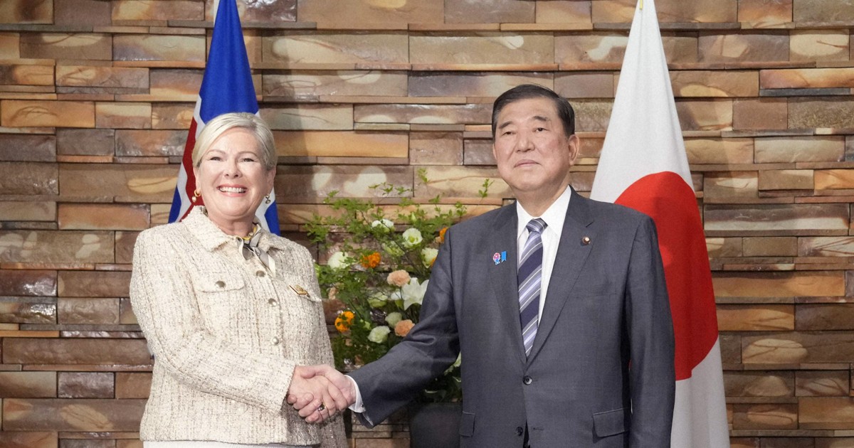 Japan, Iceland leaders agree to deepen ties to tackle climate change