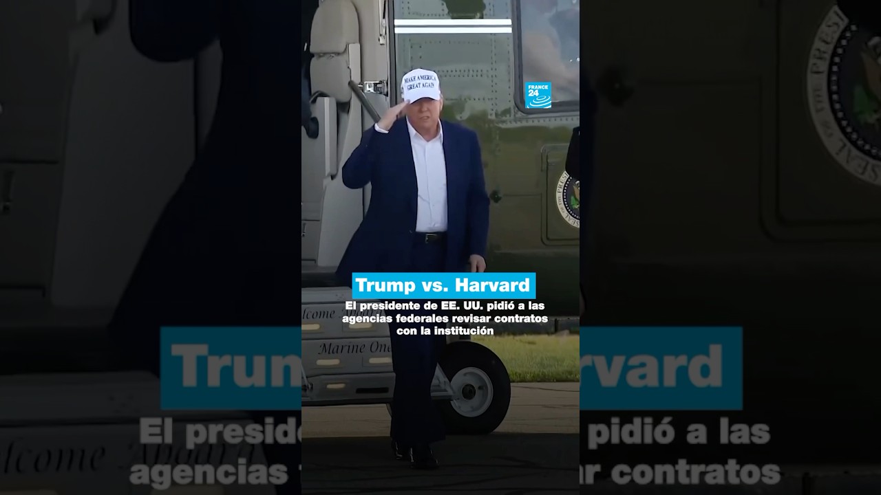 Trump redobla su cruzada contra Harvard y apunta a terminar todos los contratos federales