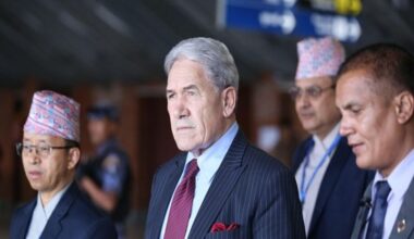 New Zealand Foreign Minister arrives Kathmandu on two days' visit, ahead Everest Day