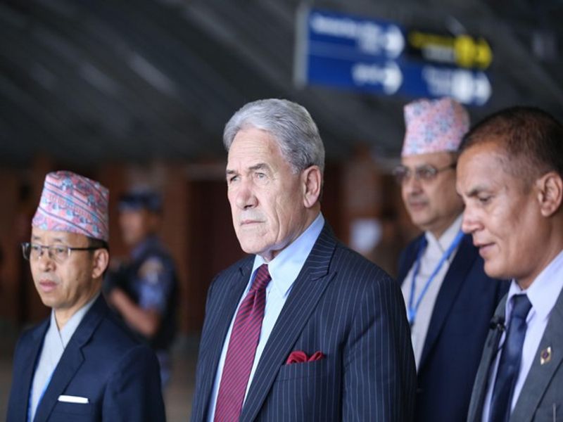 New Zealand Foreign Minister arrives Kathmandu on two days' visit, ahead Everest Day