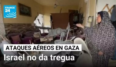 Vidas destrozadas por los continuos ataques aéreos sobre Gaza • FRANCE 24 Español
