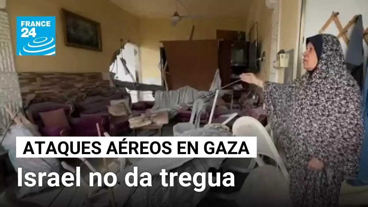 Vidas destrozadas por los continuos ataques aéreos sobre Gaza • FRANCE 24 Español