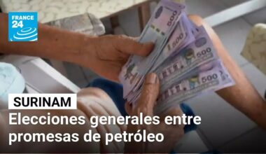 Elecciones en Surinam, marcadas por el supuesto hallazgo de petróleo • FRANCE 24 Español