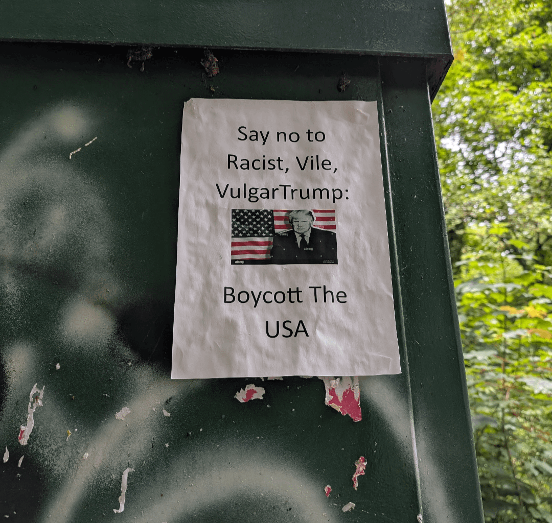 Someone had found this poster in st andrews