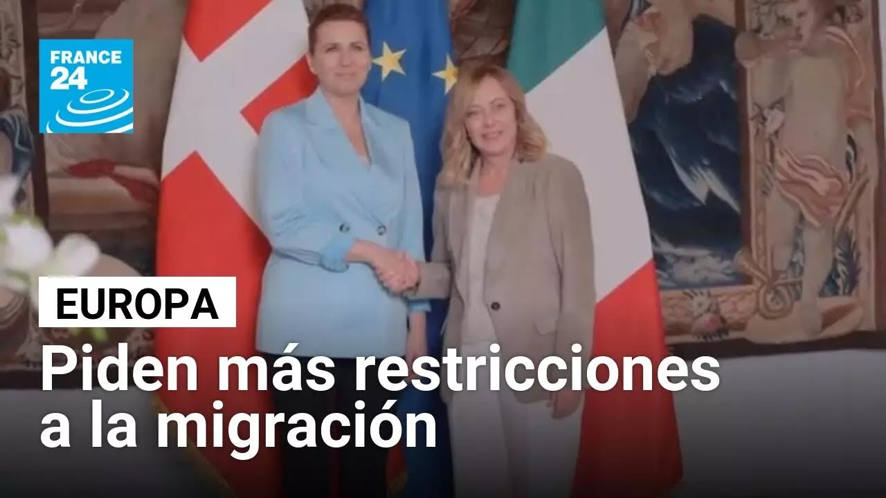 Países de la Unión Europea piden endurecer medidas contra la migración • FRANCE 24 Español