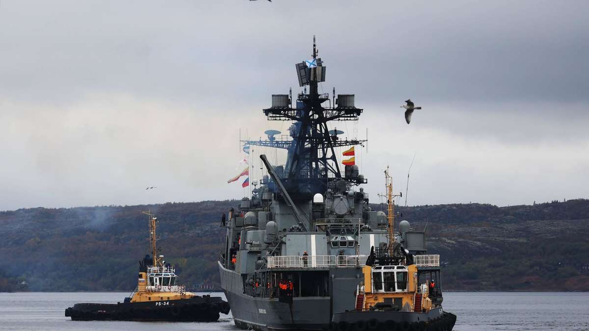 Deutsche Fregatte von russischem Schiff in die Ostsee verfolgt