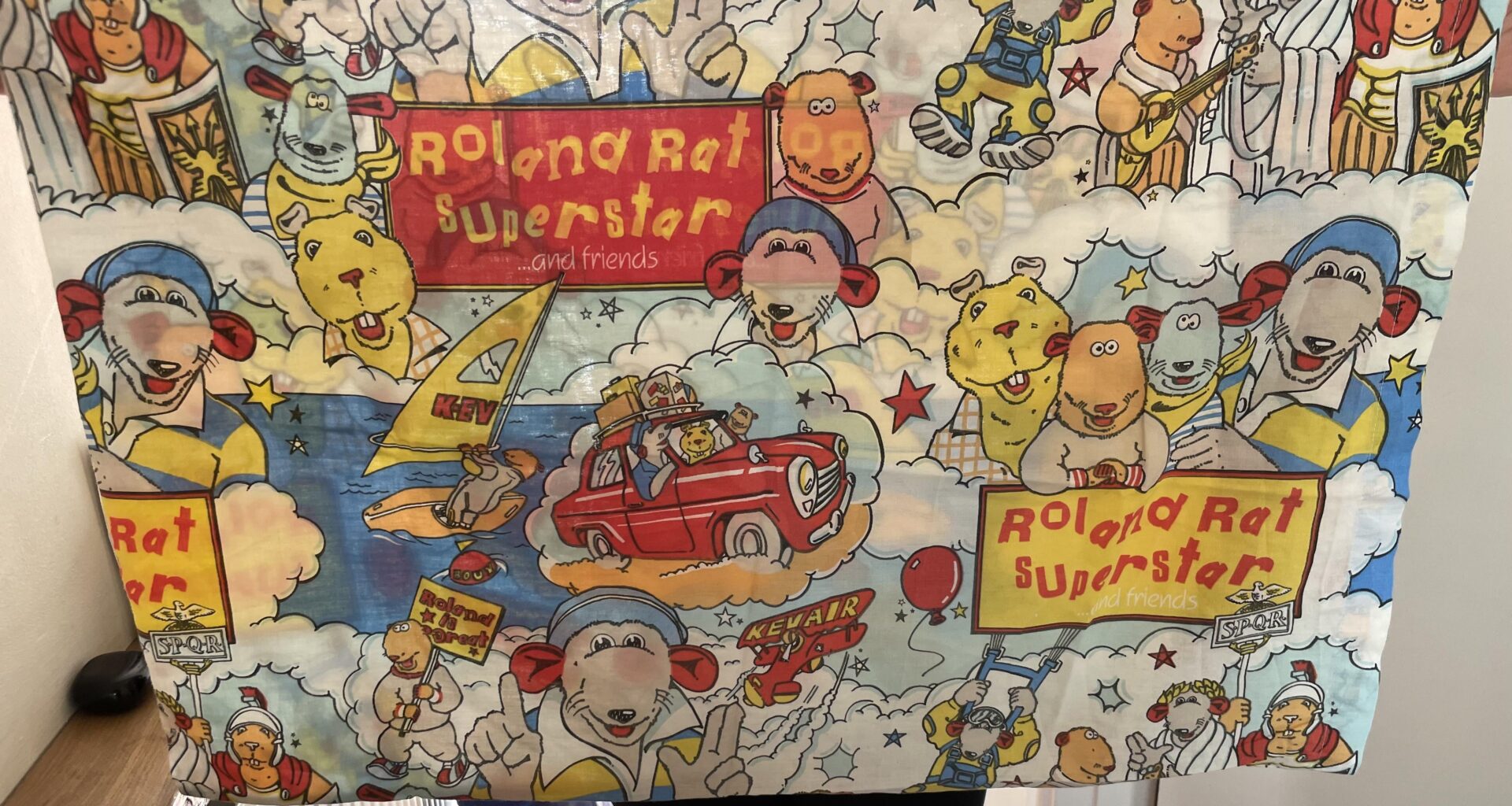 My Girlfriend still has her 40 year old bed covers