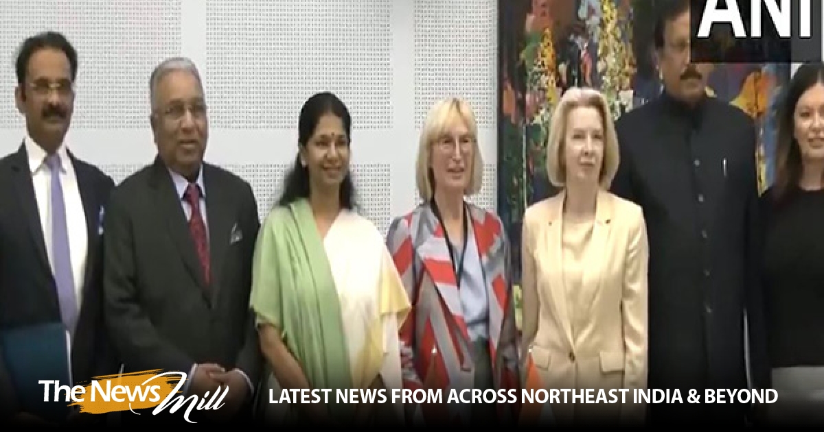All-party delegation led by DMK MP Kanimozhi holds meeting with Latvian parliamentarians in Riga