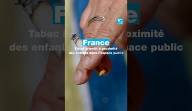 France : tabac interdit à proximité des enfants dans l’espace public • FRANCE 24
