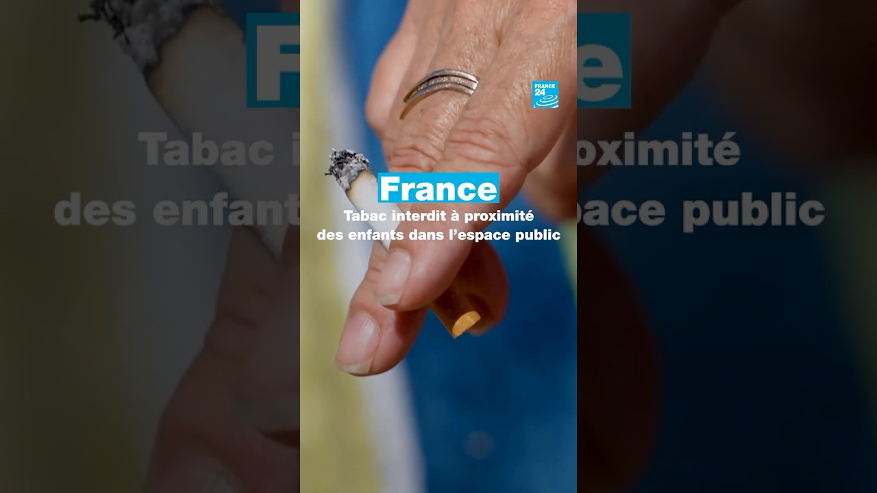 France : tabac interdit à proximité des enfants dans l’espace public • FRANCE 24