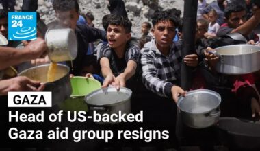 Head of US-backed Gaza aid foundation resigns from his position • FRANCE 24 English