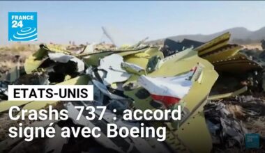 Crashs de 737 : accord entre le gouvernement américain et Boeing • FRANCE 24