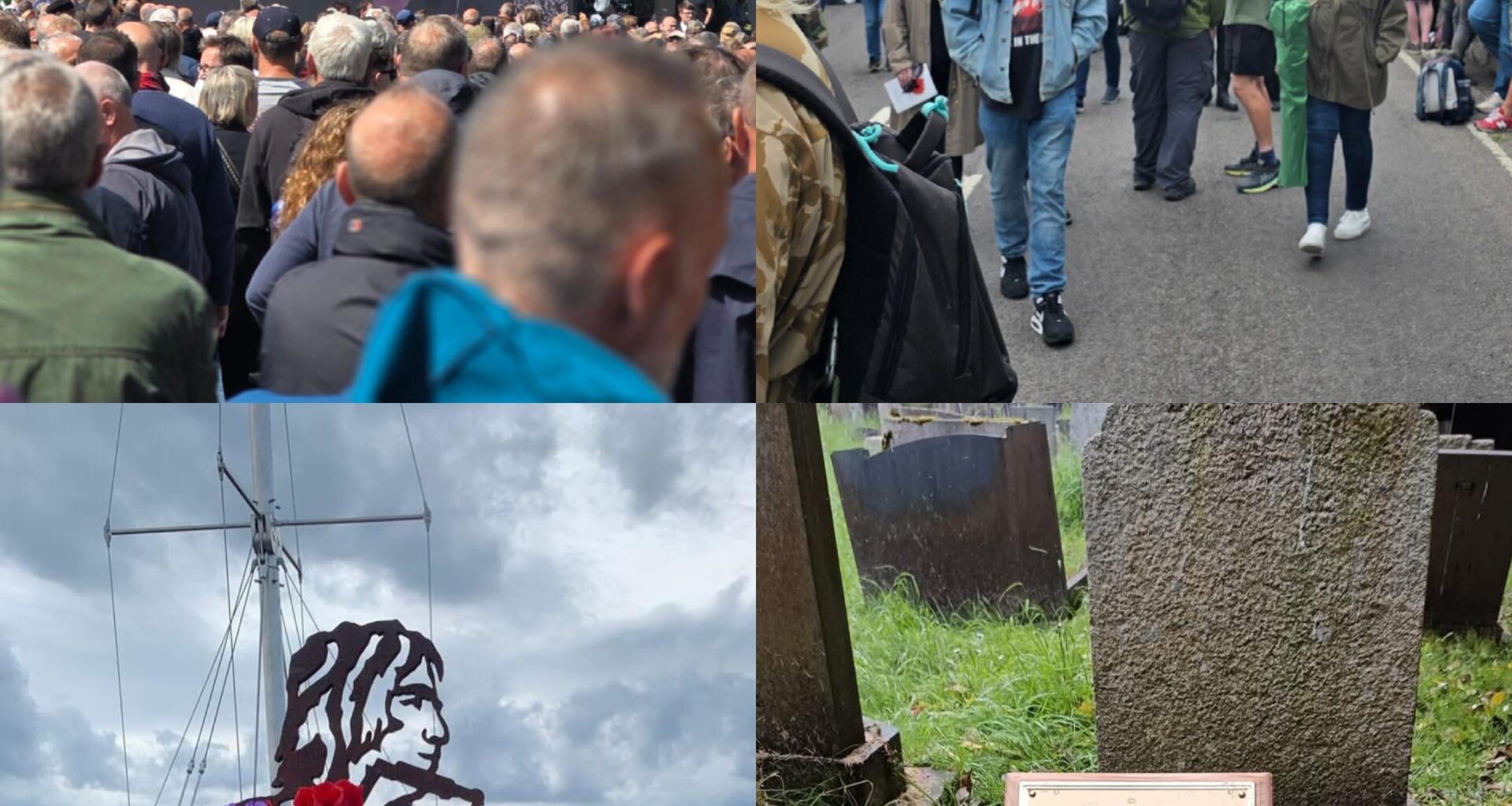 RIP Mike Peters. Yesterday was an emotional day but an amazing sendoff for a great musician and a wonderful human being who was proud to be Welsh.
