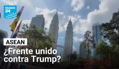Países de la Asean buscan negociar aranceles con Trump mientras diversifican alianzas • FRANCE 24