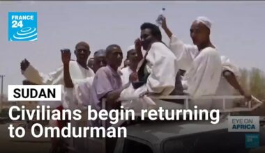 Sudanese civilians return to Omdurman • FRANCE 24 English