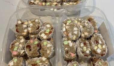 Decided to bring a bit of home to my son’s Canadian school bake sale.