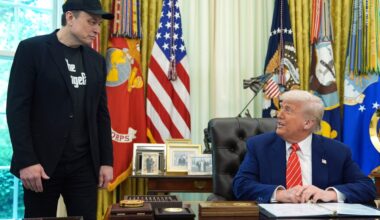 Trump shrugs off claims about Musk’s drug use - but the White House is ‘glad to see the back of him’
