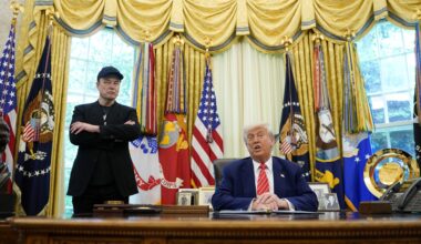 Trump says he wasn't aware of Musk reportedly using drugs during the 2024 campaign
