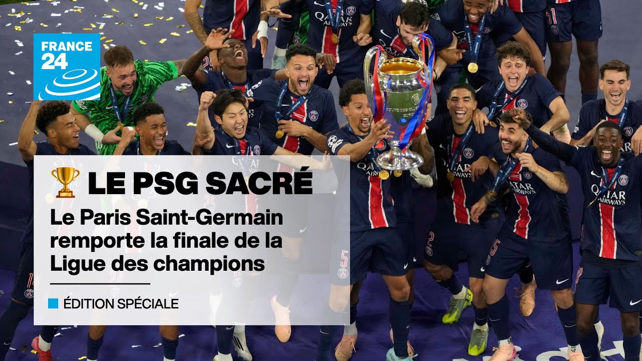 🏆 Le PSG, vainqueur de la Ligue des champions, est champion d'Europe -  ÉDITION SPÉCIALE