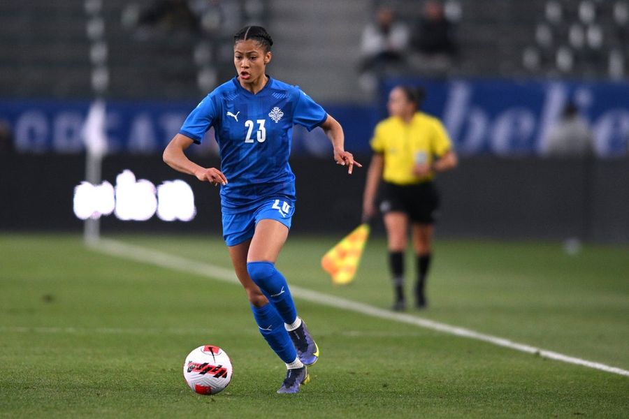 Soccer: 2022 SheBelieves Cup-New Zealand at Iceland