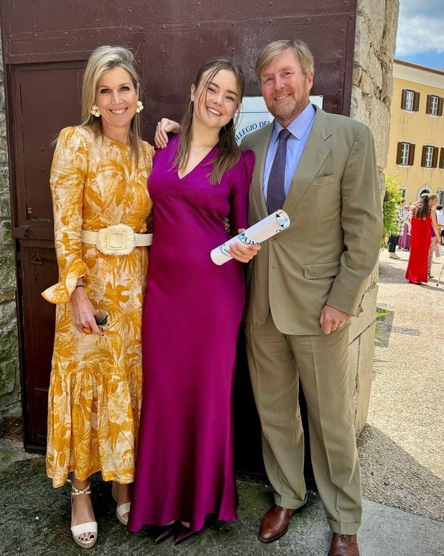 Princess Ariane has completed the exams for the International Baccalaureate at the United World College Adriatic