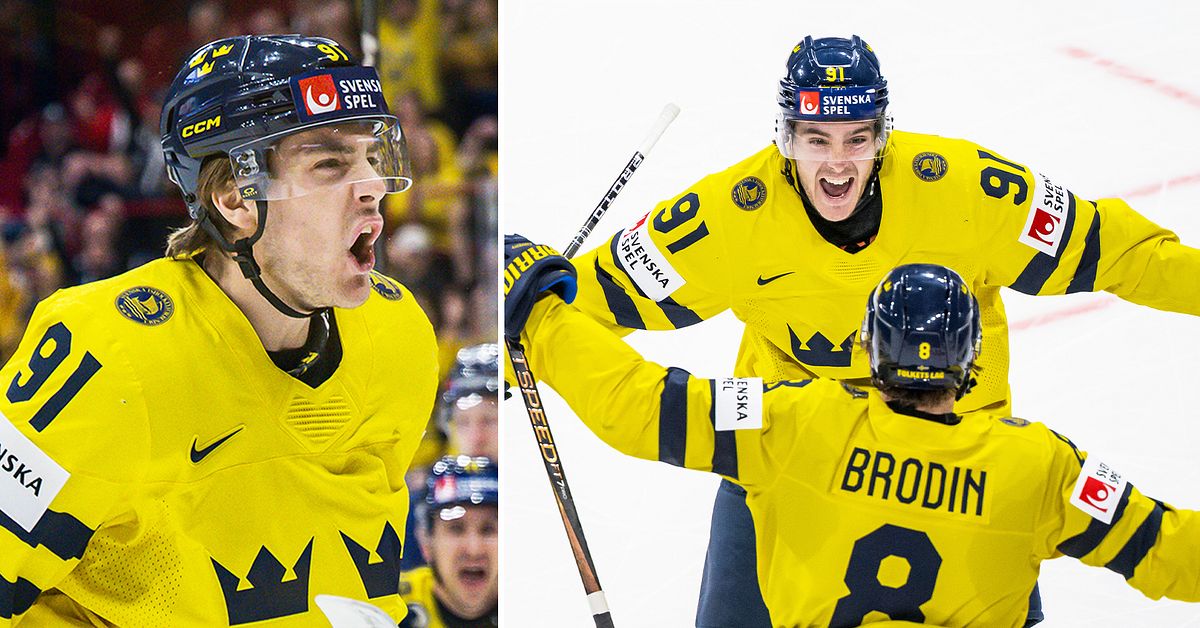 Ishockey: Tre Kronor vann rivalmötet mot Finland – Brodin målskytt igen