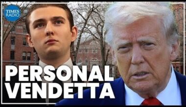 Trump's war on Harvard ignited after Barron Trump 'didn't get in'