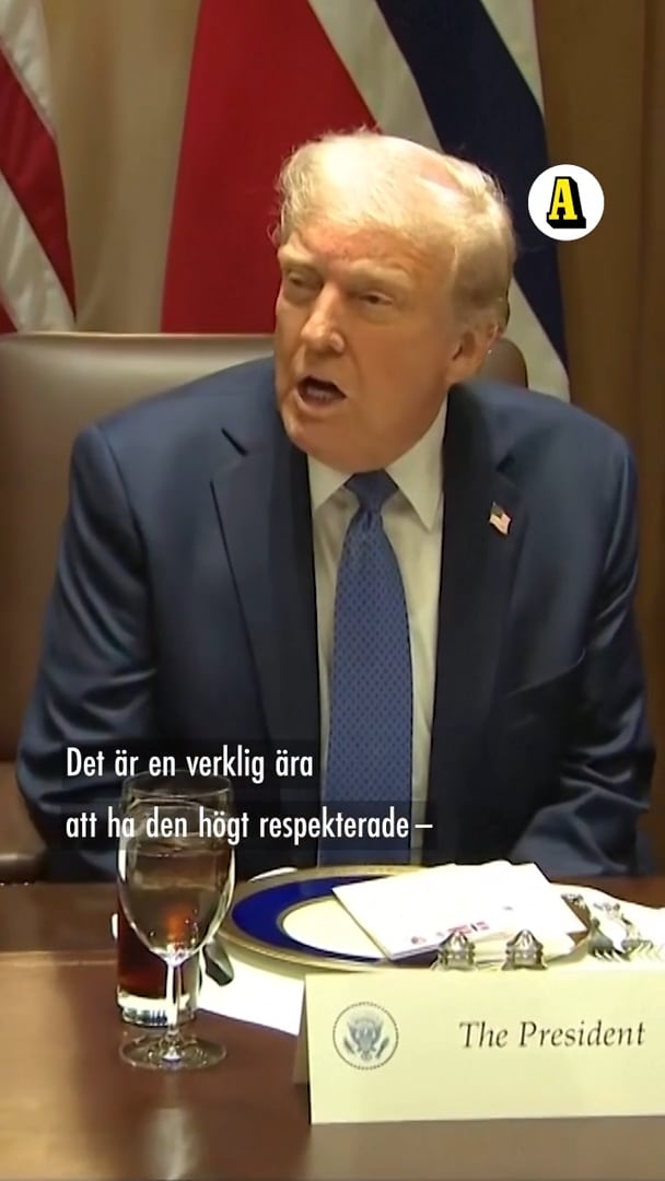 Trumps hyllning till Stoltenberg och Gahr Støre
