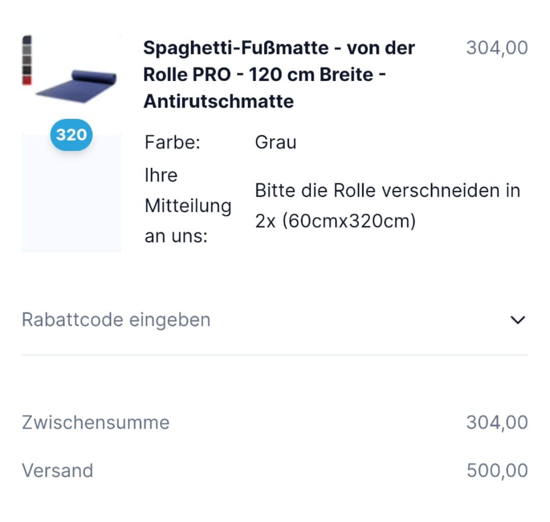 Most shipping i've ever seen