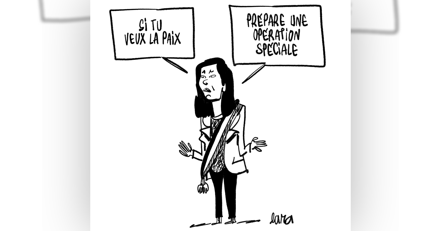 Commémoration : Une Insoumise chez les poutinistes | Le Canard enchaîné