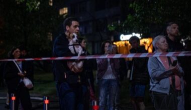 Kyiv after drone strike: casualties rise, aftermath shown