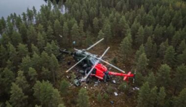 Two Helicopters Collide Near Eura