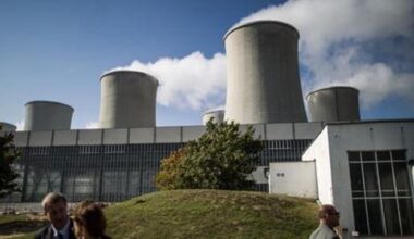 The existing nuclear power palnt at Jaslovské Bohunice, in western Slovakia.