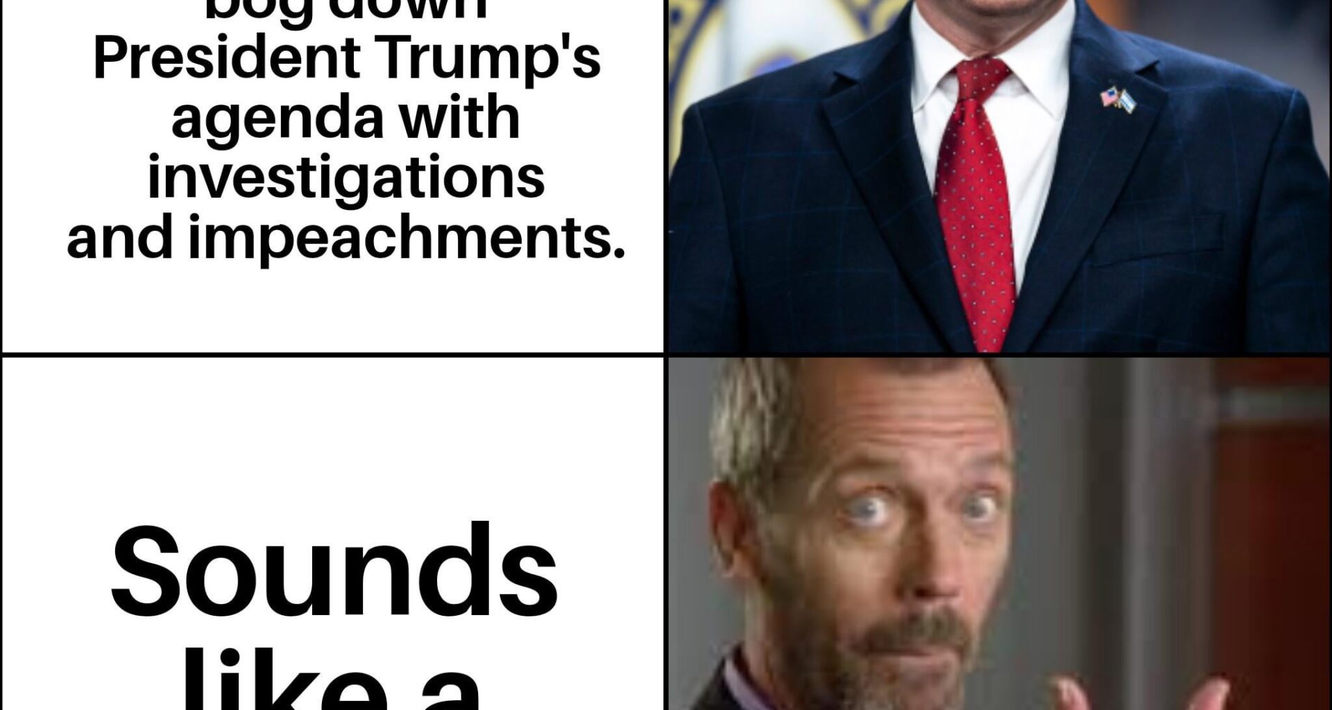 House says Dem's need to take back the House!