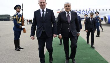 Belarusian premier arrives in Azerbaijan -  UPDATED