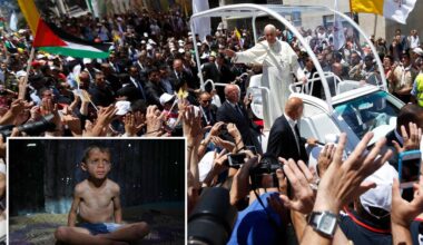Pope Francis' popemobile to become traveling clinic for Gaza kids