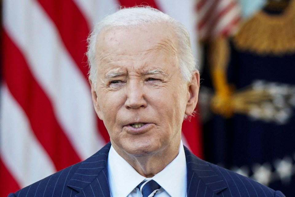 President Biden speaking.