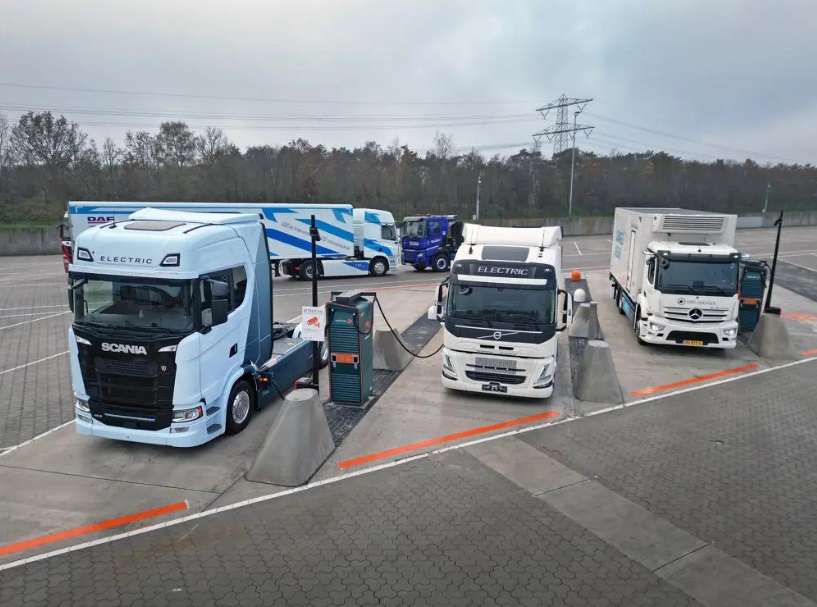Aantal e-trucks in Nederland sinds 2022 verzevenvoudigd – Flows
