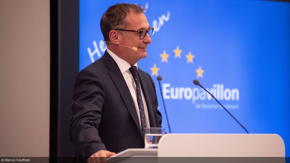 Euro pavilion: Bundesbank creates space to engage and interact