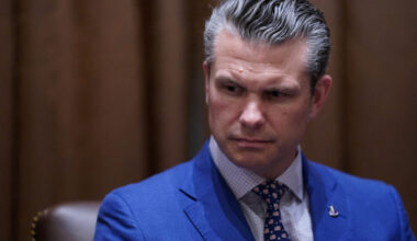 Hegseth directs active duty military to cut 20% of its four-star general officers