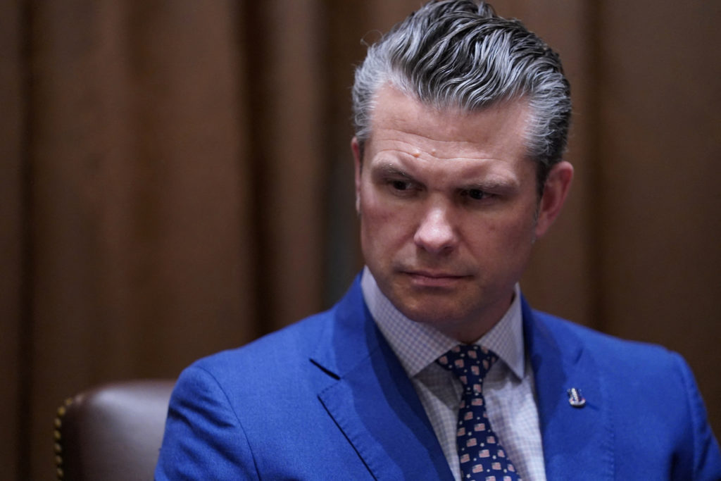 Hegseth directs active duty military to cut 20% of its four-star general officers